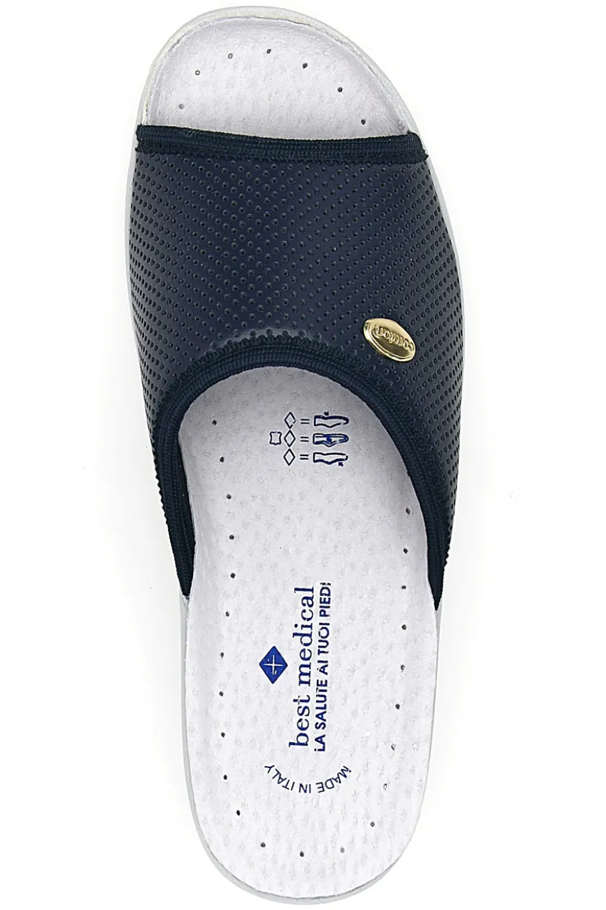 Ciabatte navy antiscivolo con plantare anatomico Best Medical 24