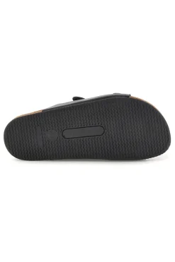 Ciabatte nere con doppia fibbia Pittarello tierra 335A038SR
