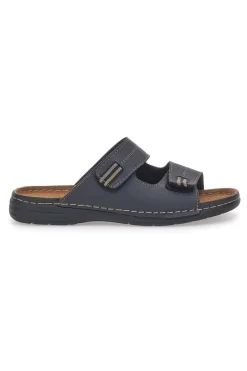 Ciabatte nere con doppia fascia regolabile JERPOINT 612PS
