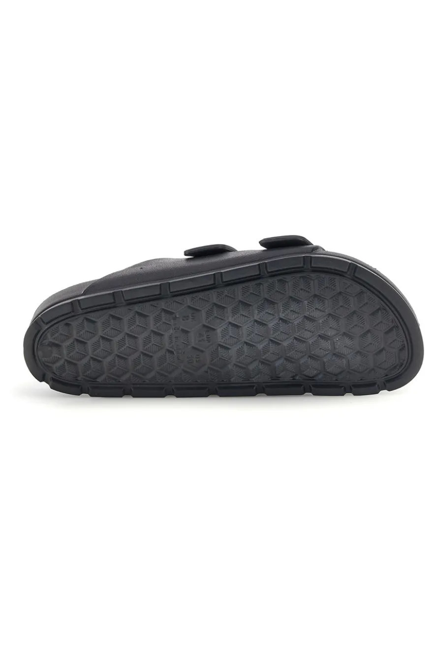 Ciabatte nere con doppia fibbia Everlast EV123