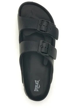 Ciabatte nere con doppia fibbia Everlast EV123