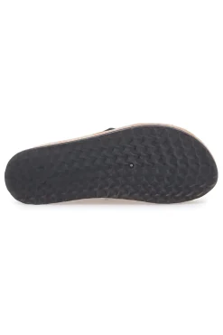 Ciabatte Nere Con Fasce Incrociate e Platform INBLU 42 PK