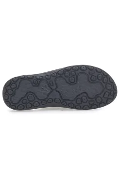 Ciabatte nere con fasce incrociate e suola comfort Claremorris 2014ZER