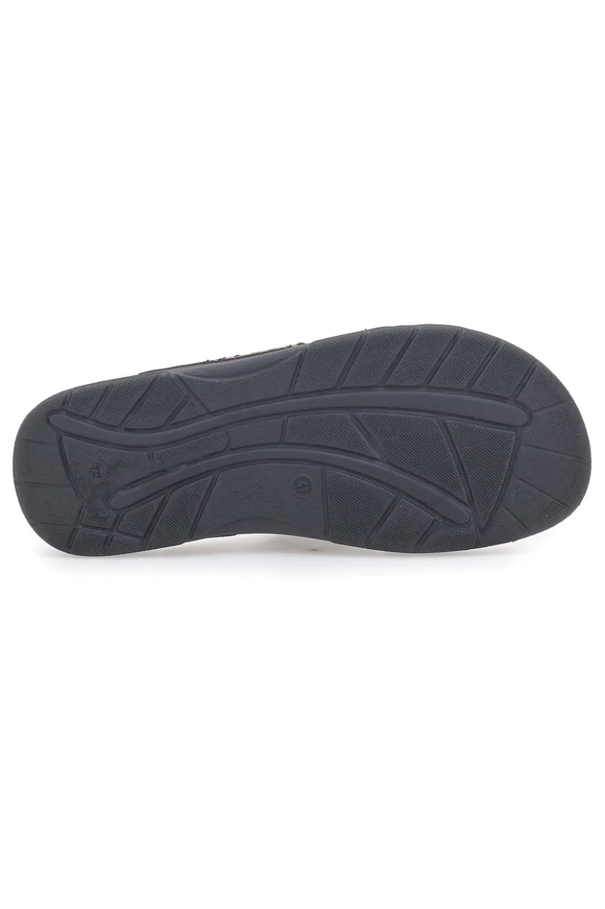Ciabatte Nere Con Fasce incrociate Jerpoint 601PS