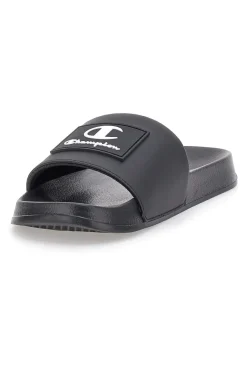 Ciabatte Nere Con Fascia Champion Arubo Box Slide