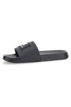Ciabatte Nere Con Fascia Champion Arubo Box Slide