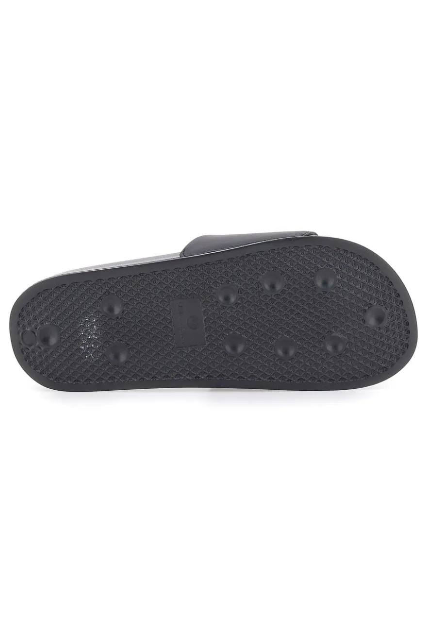 Ciabatte Nere Con Fascia Champion Arubo Box Slide