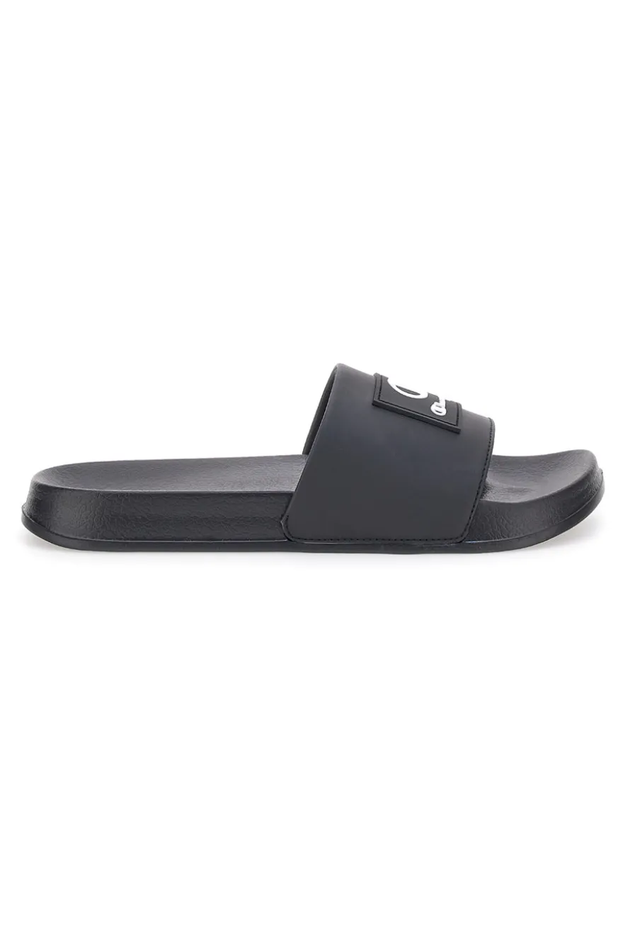 Ciabatte Nere Con Fascia Champion Arubo Box Slide