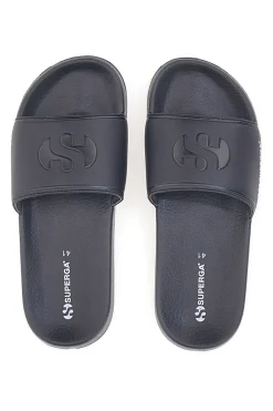 Ciabatte Nere Con Fascia Regolabile Superga 24753