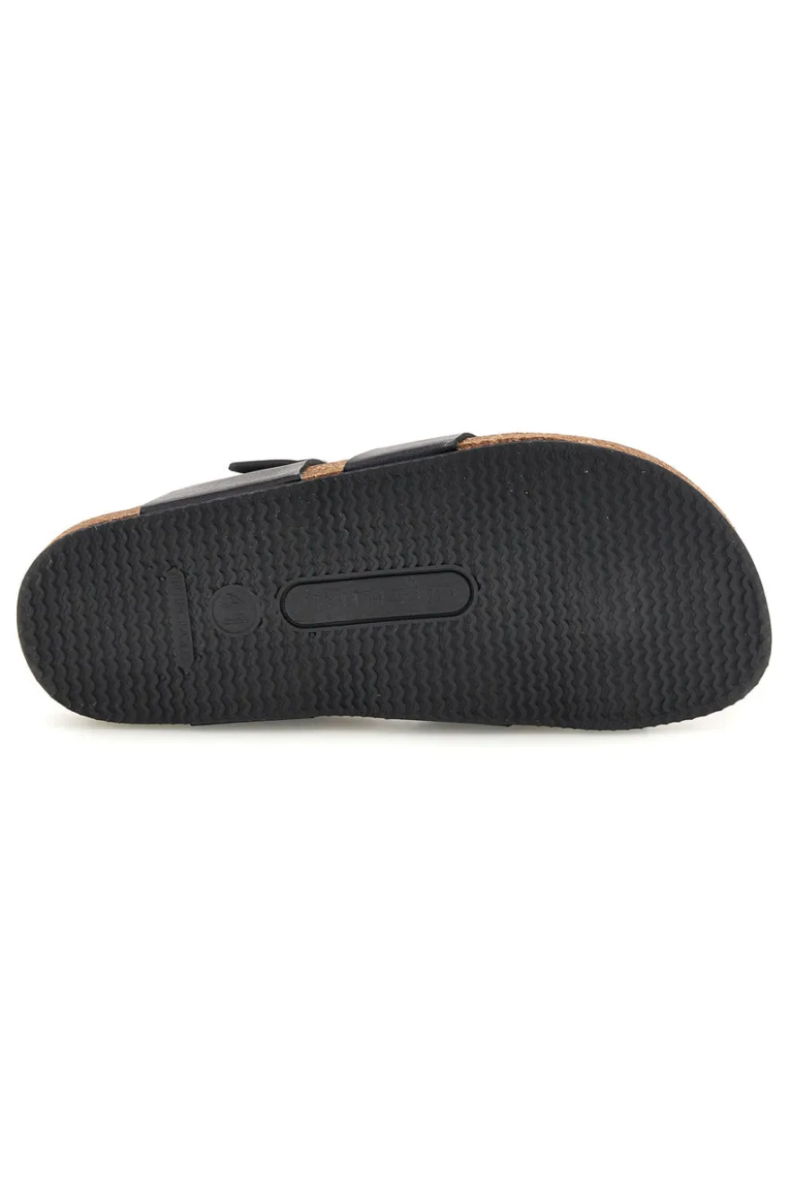 Ciabatte nere con fibbia Pittarello tierra 335A311SR