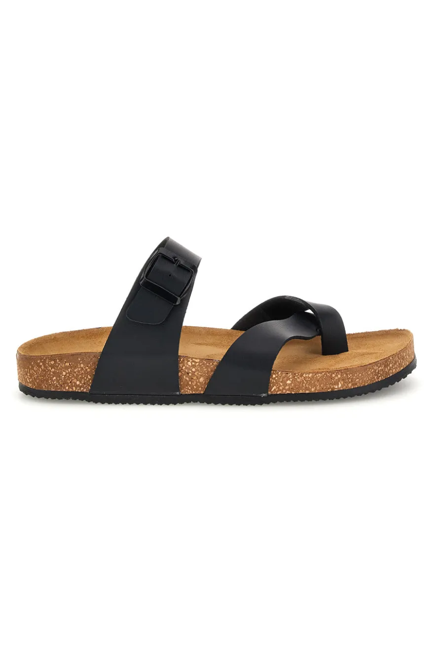 Ciabatte nere con fibbia Pittarello tierra 335A311SR