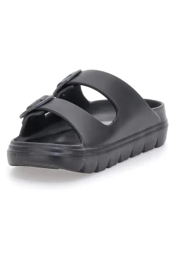 Ciabatte Nere Con Fibbie Superga 42127