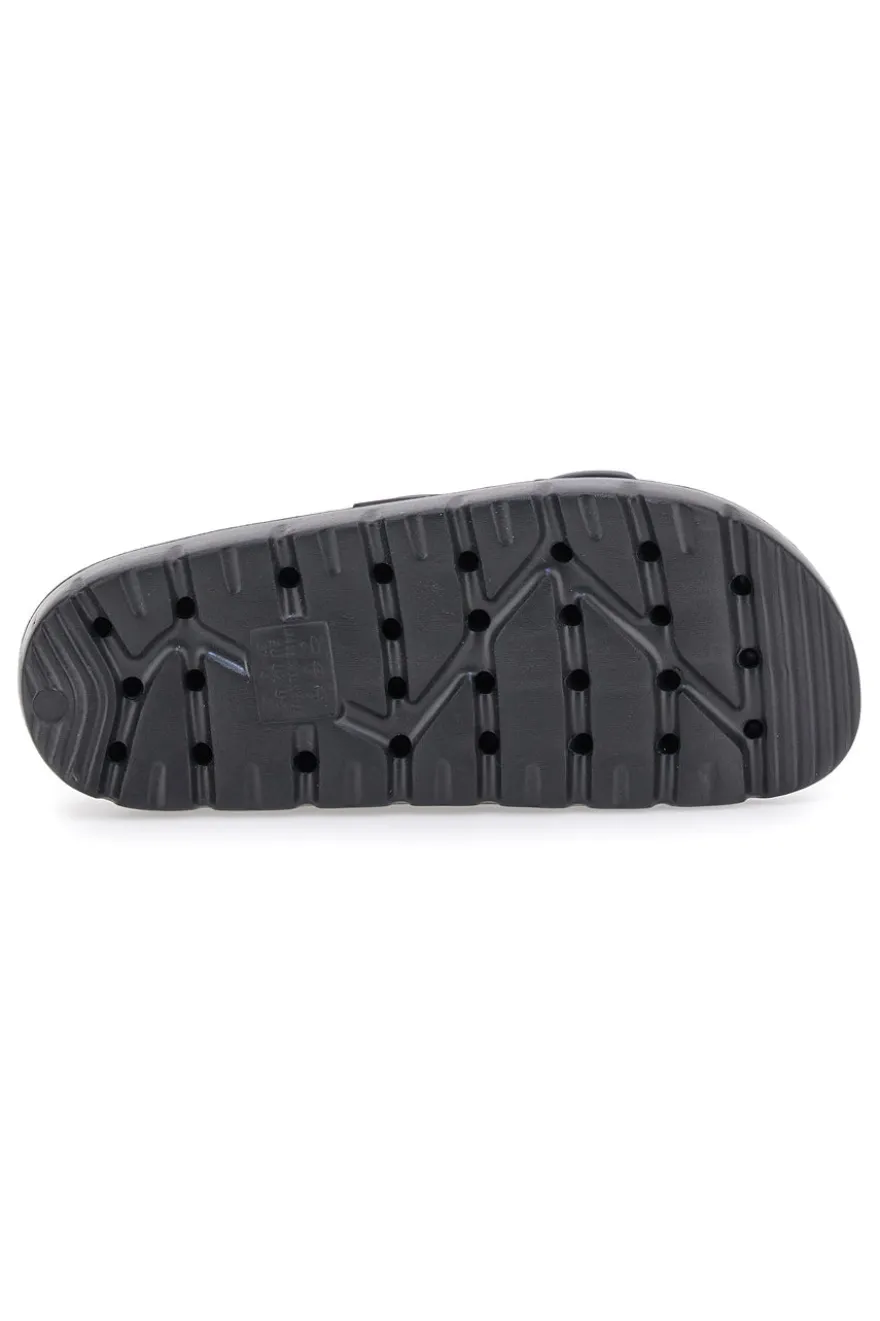 Ciabatte Nere Con Fibbie Superga 42127