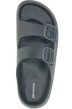 Ciabatte Nere Con Fibbie Superga 42127