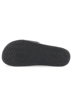 Ciabatte nere con logo bianco Puma Leadcat 2.0