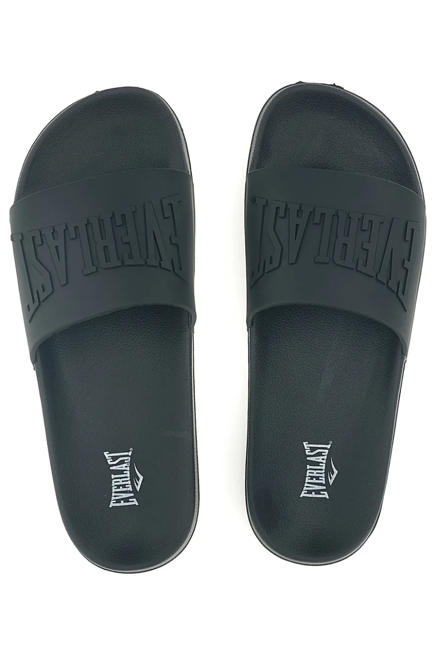 Ciabatte nere con logo Everlast EV068