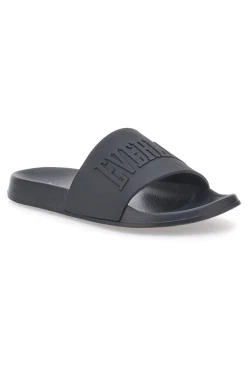 Ciabatte nere con logo in rilievo Everlast EV068