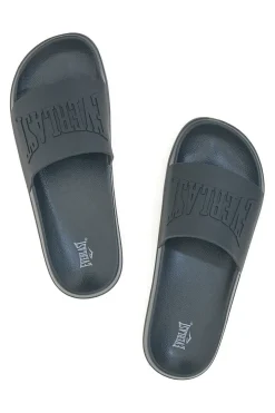 Ciabatte nere con logo in rilievo Everlast EV068