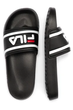 Ciabatte nere con logo maxi Fila FFT0028