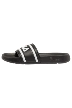 Ciabatte nere con logo maxi Fila FFT0028