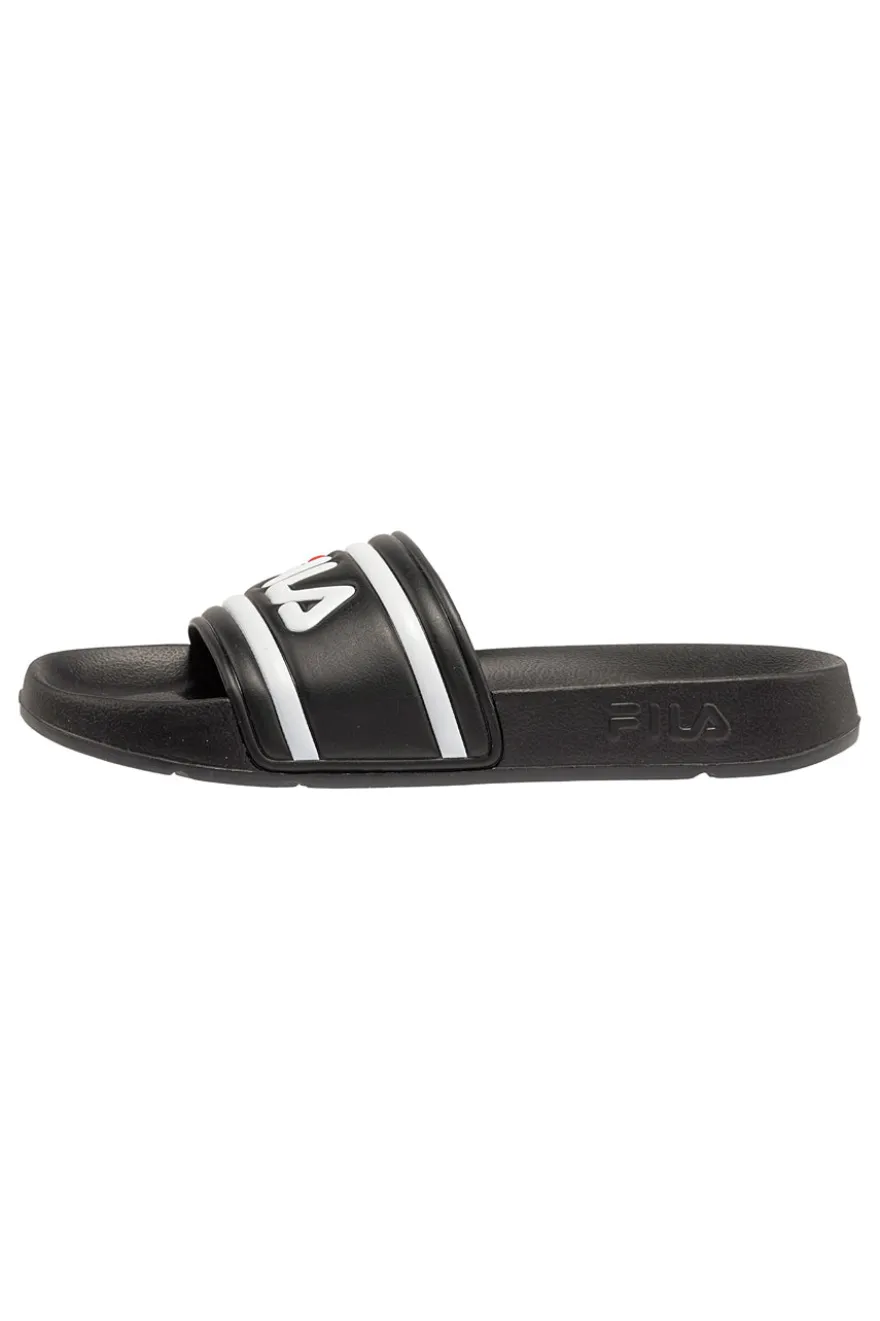 Ciabatte nere con logo maxi Fila FFT0028