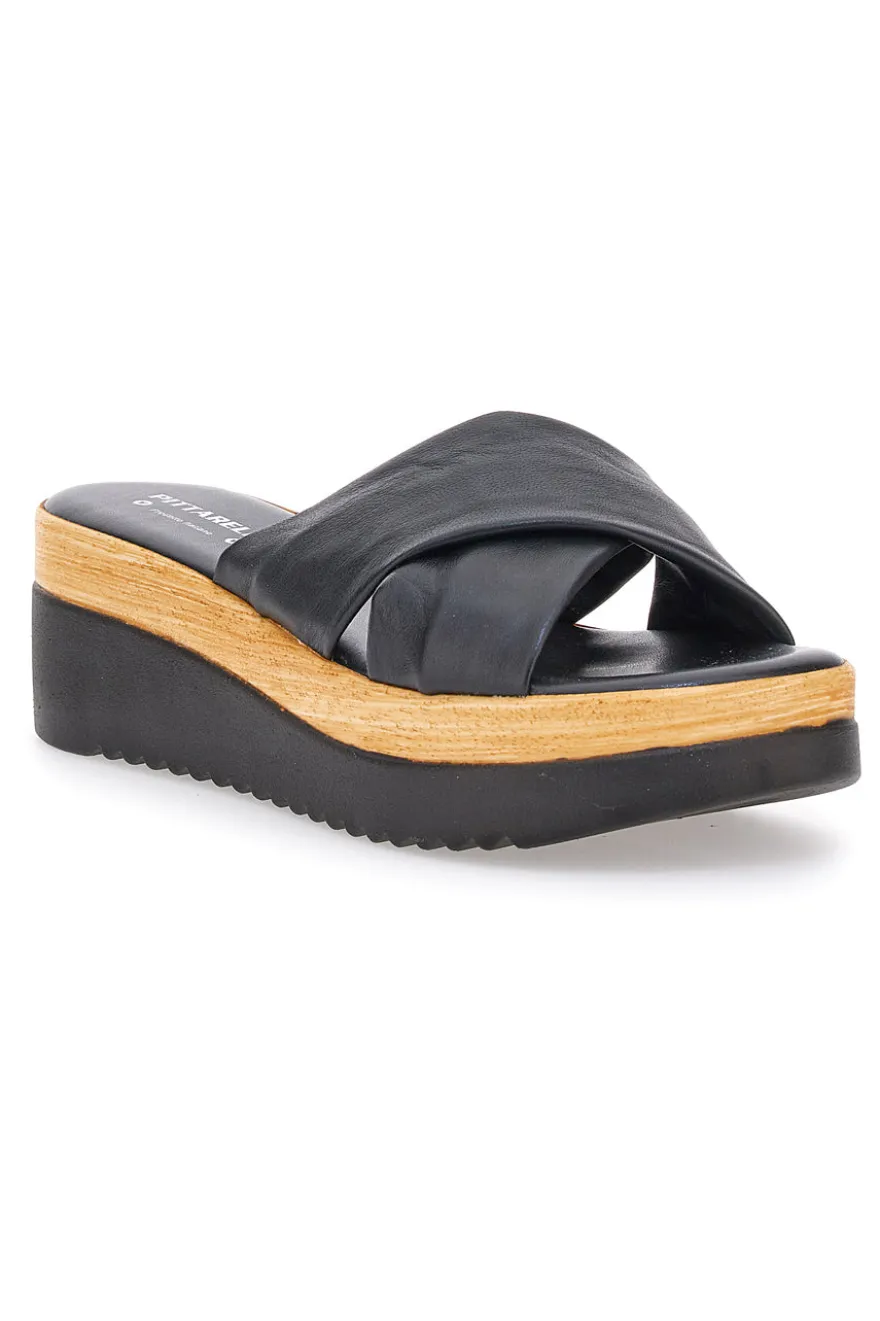 Ciabatte Nere Con Platform Pittarello Love 2974