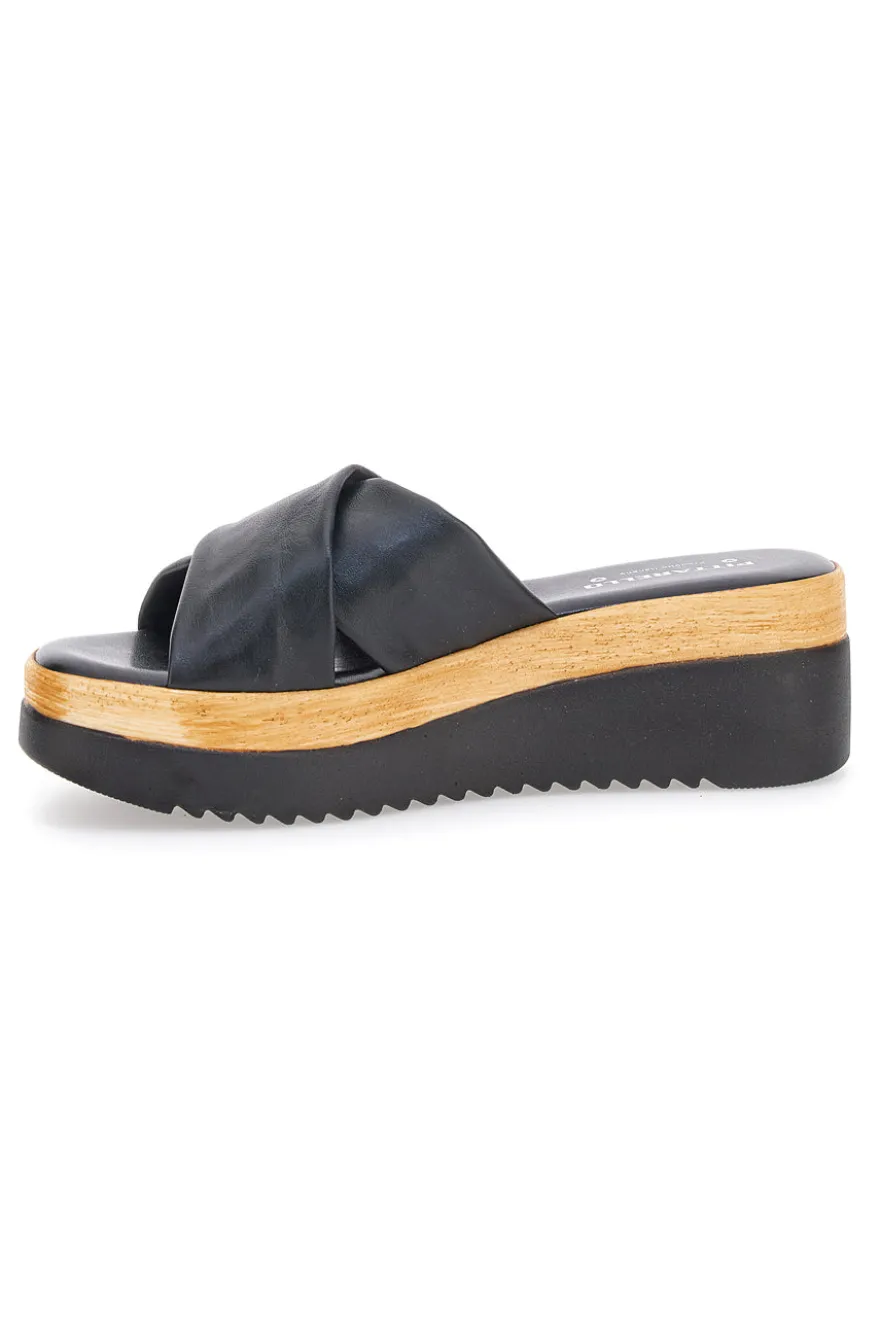 Ciabatte Nere Con Platform Pittarello Love 2974