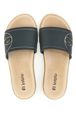 Ciabatte Nere Dual Density Con Fascia Morbida INBLU 01 SF