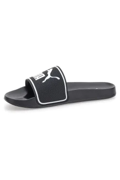 Ciabatte Nere In Gomma Con Fascia Puma Leadcat 2