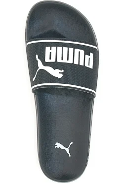 Ciabatte Nere In Gomma Con Fascia Puma Leadcat 2