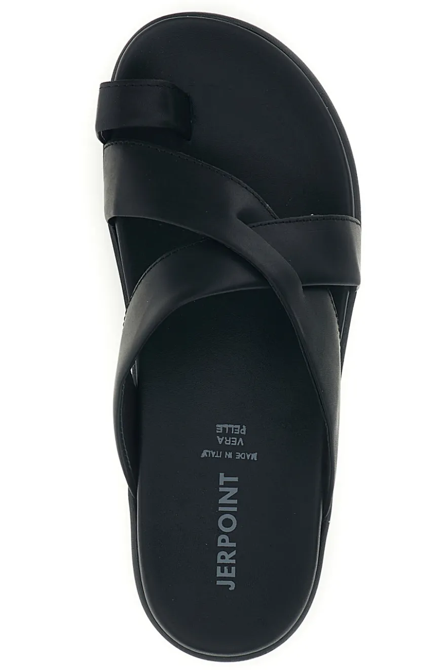 Ciabatte nere in pelle Jerpoint 81025000