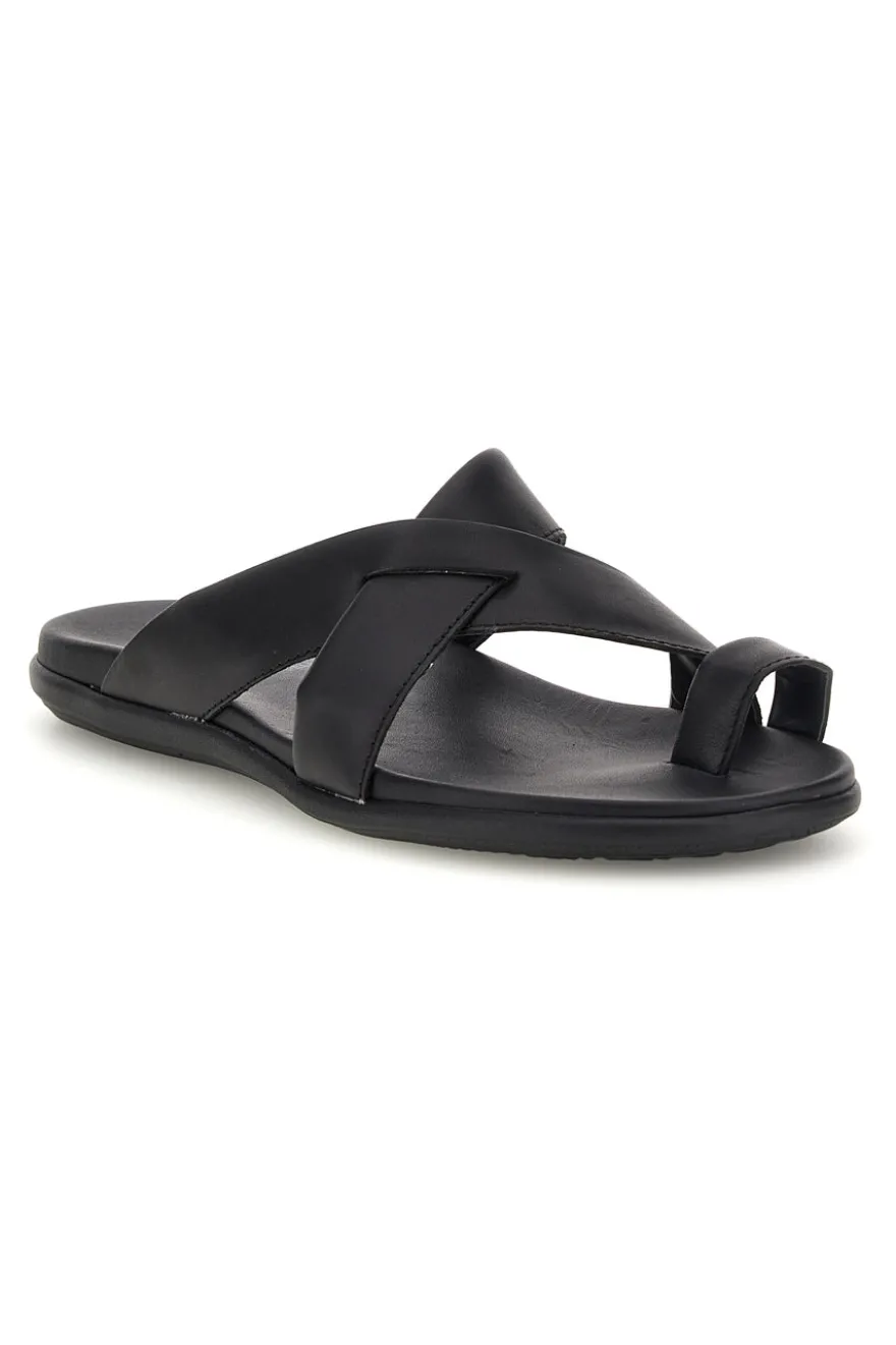 Ciabatte nere in pelle Jerpoint 81025000