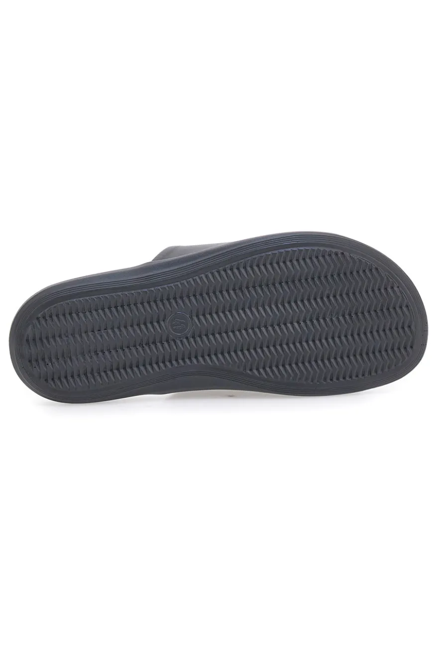 Ciabatte Nere in Pelle Made in Italy JERPOINT 8113