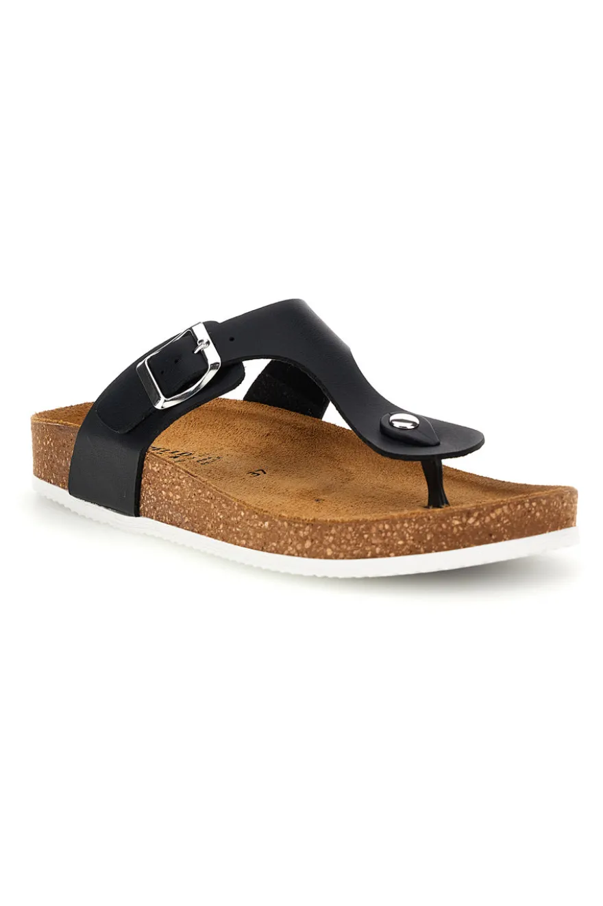 Ciabatte nere infradito Pittarello Tierra 335A2177SR