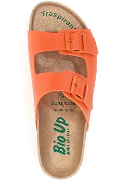 Ciabatte Nere Made In Italy Con Cinturini Regolabili Bio Up 25413