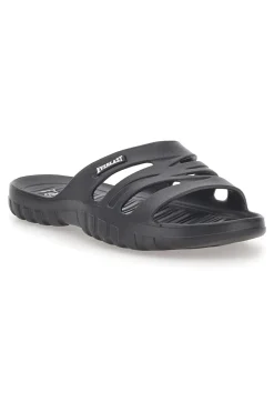 Ciabatte nere monoscocca con logo EVERLAST EV064