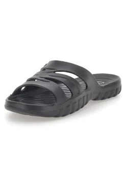 Ciabatte nere monoscocca con logo EVERLAST EV064
