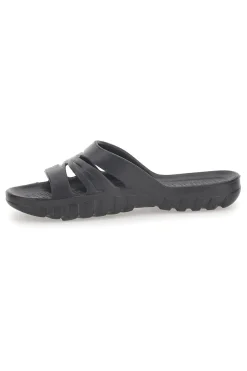 Ciabatte nere monoscocca con logo EVERLAST 2T2L 1851
