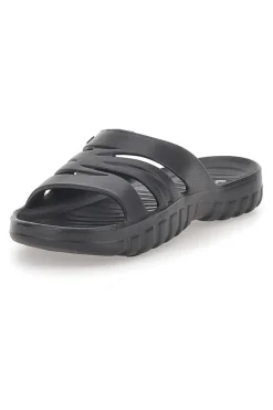 Ciabatte nere monoscocca con logo EVERLAST 2T2L 1851