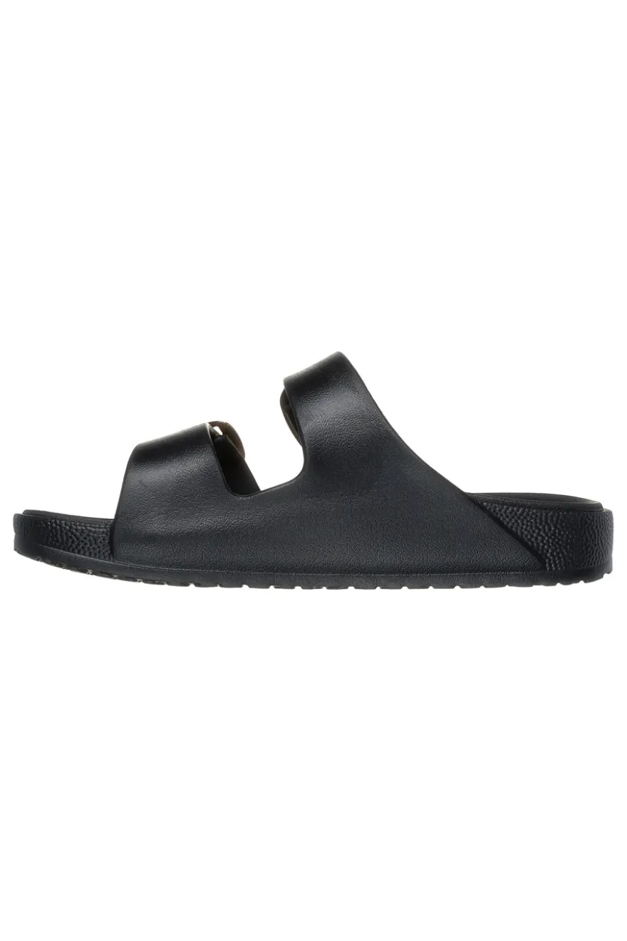 Ciabatte Nere Skechers Foamies: Arch Fit Cali Breeze Gold Star