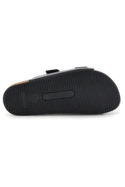 Ciabatte nero doppia fibbia Pittarello tierra 335A20630SR