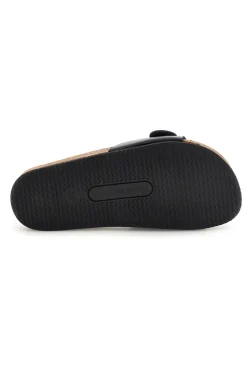 Ciabatte nero sottopiede in vera pelle Pittarello tierra 257A21030SR