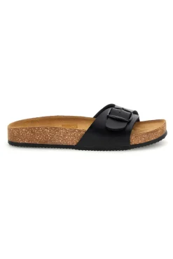 Ciabatte nero sottopiede in vera pelle Pittarello tierra 257A21030SR