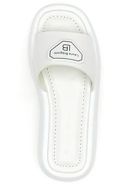 Ciabatte Platform Laura Biagiotti 8173 Bianche