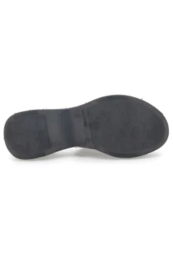 Ciabatte Platform Nere in Pelle Pittarello 5765