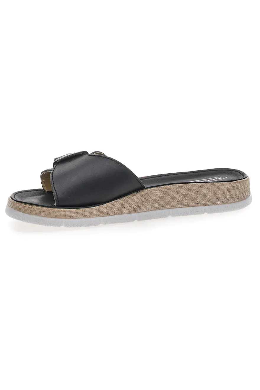 Ciabatte Platform Nere Plocadi 30073400