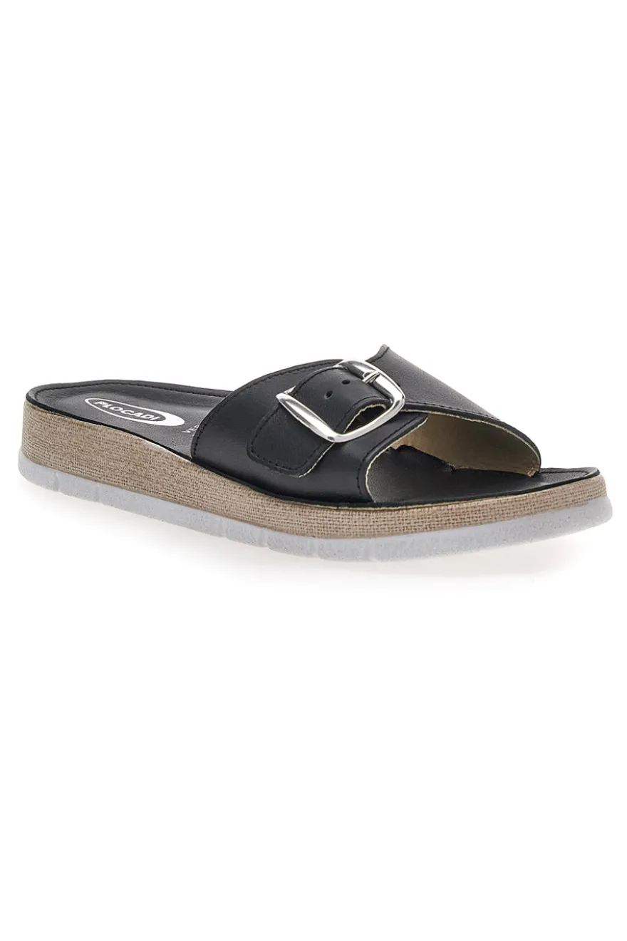 Ciabatte Platform Nere Plocadi 30073400