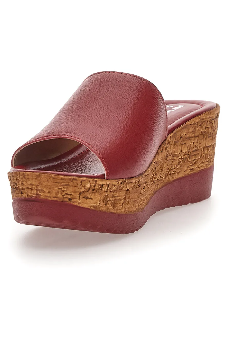 Ciabatte Platform Rosse Pittarello Love 2331