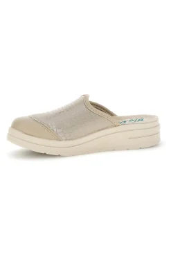 Ciabatte professionali beige con plantare anatomico Bio up 753