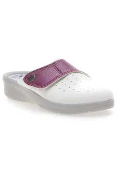 Ciabatte Professionali Bianche e Rosa Inblu 5033V
